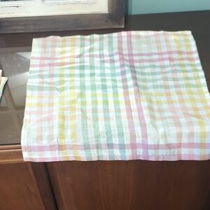 Hobby Lobby Pastel Plaid Napkins - Set Of 4